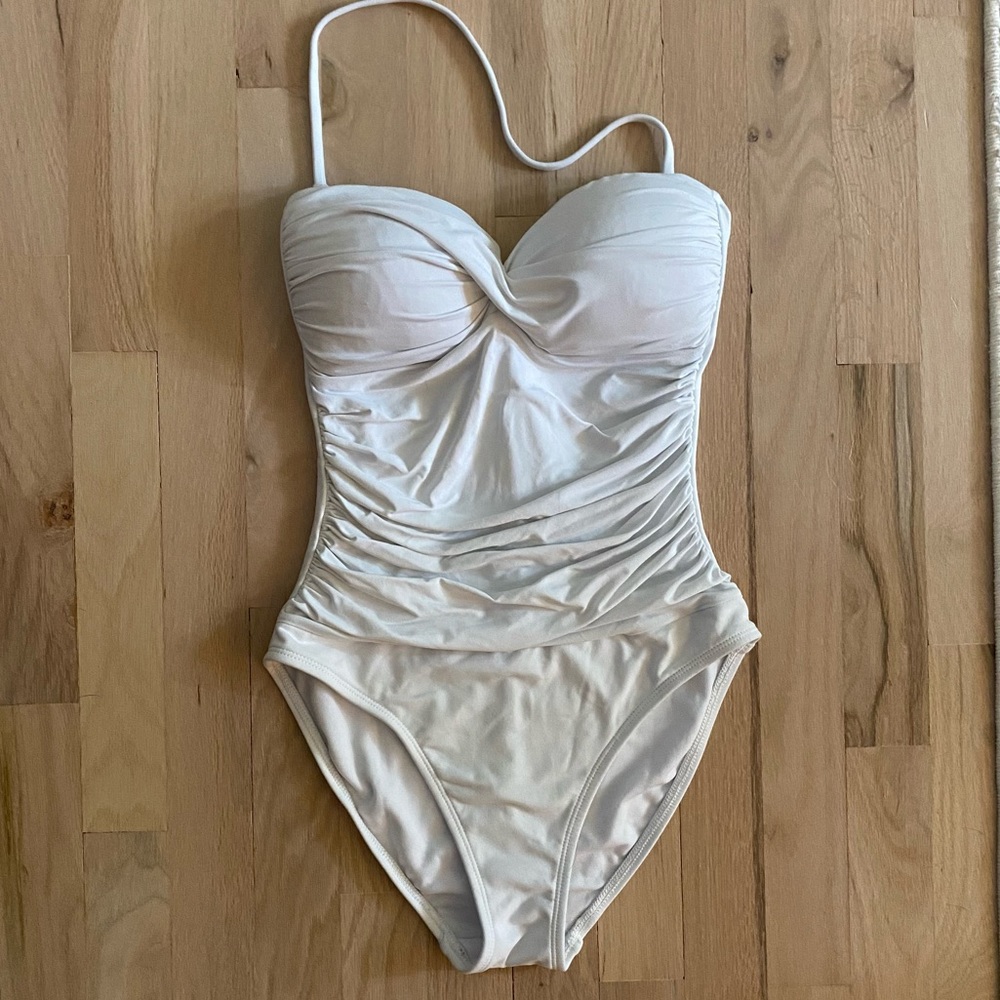 White Onepiece Swimsuit